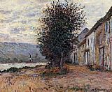 Claude Monet The Banks of the Seine painting